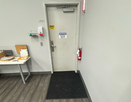 Commercial Entrance Mat System Installation