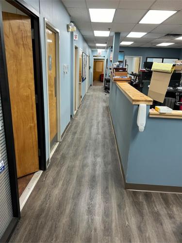 Office Space with Luxury Vinyl Tile (LVT)