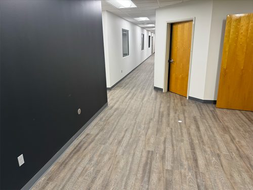 Commercial Entryway with Luxury Vinyl Tile (LVT) Flooring