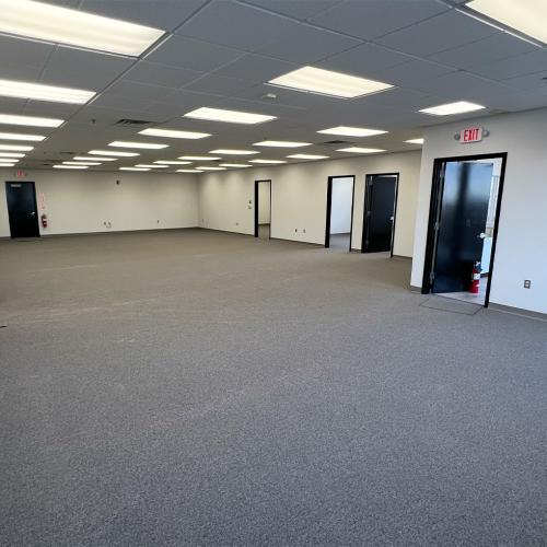 Office Space with New Broadloom Carpeting