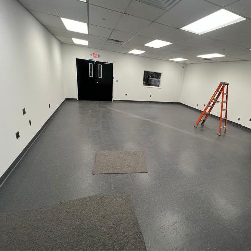 New Vinyl Composite Tile (VCT) Installation
